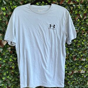 Under Armour Men's Light Gray Short Sleeve Tee